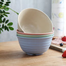 Ljojo 17cm Round Wheat Straw Noodle Bowl - Creative Kitchen Tableware