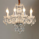 Ljojo Luxury European Style Crystal Gold Chandelier for Living Room & Bedroom