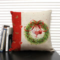 Ljojo Merry Christmas 45x45CM Cushion Cover for Home Decor