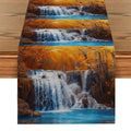 Autumn Maple Table Runner for Dining & Kitchen Decor by Ljojo