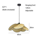 Bamboo Woven Floor Lamp - Elegant Living Room Study Hotel Atmosphere - Ljojo