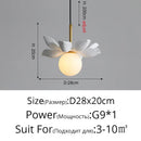Ljojo LED Pendant Lights for Study Room, Bedroom, Bar, Living Room - Modern Indoor Chandelier