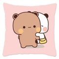 Cute Panda Bears Printed Pillow Case for Sofa Decoration by Ljojo
