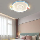 Astronaut Cartoon Fan Light for Children's Room | Adjustable Brightness for Boys and Girls | Ljojo