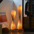 Wooden Floor Lamp Japanese Style Nordic Bedroom Table Lamp by Ljojo