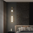 Cream Bubble LED Metal Glass Wall Lamp Nordic Stylish Bedroom Bar Light Ljojo