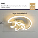 Modern LED Dimmable Ceiling Light Fixture for Living Dining Bedroom by Ljojo
