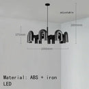 Ljojo™ LED U-shaped Pendant Chandelier: Modern Nordic Ceiling Hanging Lamp
