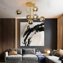 Natural Nordic Magic Bean Pendant Light Fixture for Bedroom Living Room Restaurant by Ljojo
