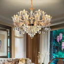 French Crystal Chandelier Luxury Living Room Candle Lamp Ljojo