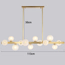 Ljojo LED Pendant Light Chandelier for Modern Living Room and Dining Room