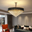 K9 Crystal Chandelier Living Room Villa Bedroom Ceiling Light - Ljojo