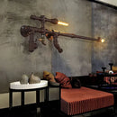 Ljojo Industrial Metal Wall Lamp: Postmodern Led Chandeliers for Living Room & Bedroom