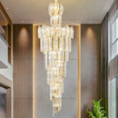 Ljojo Luxury Crystal Chandelier for Villa Hotel Duplex Building