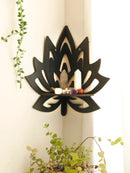 Ljojo™ Lotus Floating Wall Shelf Ledge Crystal Display Home Decor.