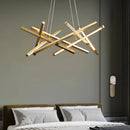 Ljojo LED Chandelier for Modern Simple Living Room Indoor Lighting