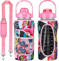 Ljojo 2L Insulated Water Bottle Sleeve - Large Capacity Portable Holder Bag