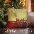 Let It Snow Pillow Covers by Ljojo for Sofa, Bedroom, Car - Rectangular Cushion