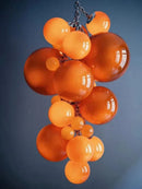 Grape Pendant Lights Nordic Design Glass Chandelier For Restaurant Hotel Homestay Club Decor by Ljojo