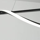 Ljojo minimalist aluminum pendant lamp for kitchen dining island LED lighting fixtures
