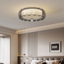 Luxury Glass Feather Ceiling Light for Master Bedroom by Ljojo