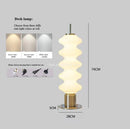 Italian Design Gourd Floor Lamp Cream Wind Sofa Side Ambient Light Ljojo Acrylic Metal LED