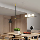 Ljojo Modern Glass Ball Pendant Light LED Chandelier Stylish Nordic Dining Room Decor