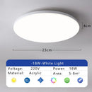 LED Ceiling Lamp Modern Three Proofings Living Room Bedroom Kitchen Chandelier - Ljojo