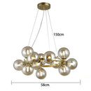 Ljojo LED Pendant Light Chandeliers for Modern Living and Dining Room Lighting
