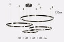Pendant Light Fixture Modern Minimalist Circular Ring Design by Ljojo