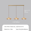 Nordic Glass Chandelier Stylish LED Pendant Light for Home Decor by Ljojo