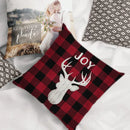 Linen Christmas Cushion Covers for Couch Living Room - Ljojo Glam Décor