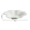 Ljojo Lotus Leaf Ceramic Soup Plate Set for Molecular Cuisine