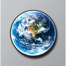 Ljojo LED Earth Wall Lamp: Luxury Creative Mural Art for Living Room Bedroom.