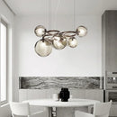 Ljojo Magic Beans Chandelier: Modern Dining Room Pendant Light for Home Decor