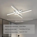LED Ceiling Light Minimalist Long Line 30/40/50cm for Bedroom Living Room Illumination by Ljojo