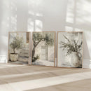 3-Piece Nutcracker Pastel Christmas Wall Art Set by Ljojo™