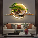 Ljojo 3D Landscape LED Picture Sconce for Home Decor Bedroom Living Room