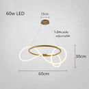 Modern Long Hose Led Ceiling Chandelier for Dining Room Kitchen Bar Pendant Lighting by Ljojo