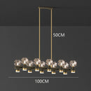 Ljojo Luxury Crystal Chandelier - Modern Dining Room Pendant Light Fixture