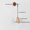 Ljojo LED Wall Lamp Pull Chain Switch Nordic Modern Stair Light