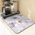 Floral Pattern Kitchen Coasters Set by Ljojo