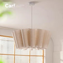 Linen Fabric Medieval Cream Style Chandelier by Ljojo