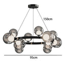 Ljojo LED Pendant Light for Modern Home Decor & Dining Room Chandeliers