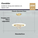 Ljojo LED Crown Star Ceiling Lamp for Home Decoration and Lighting Fixtures