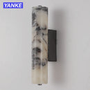 Black Marble Wall Lamp Modern Italian Luxury Sconce Living Room Hallway Decor by Ljojo