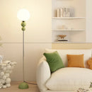 Ljojo LED Floor Lamp Cream Modern Elegant Living Room Bedroom Lighting