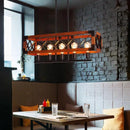 American Vintage Hotel Dining Room Wrought Iron Chandelier by Ljojo