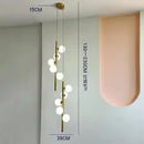 French Minimalist Hanging Light for Retro Bedroom Décor | Ljojo