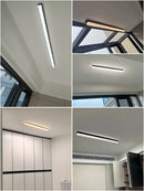 Ljojo Long Strip LED Ceiling Light for Balcony, Bedroom, Kitchen Décor
